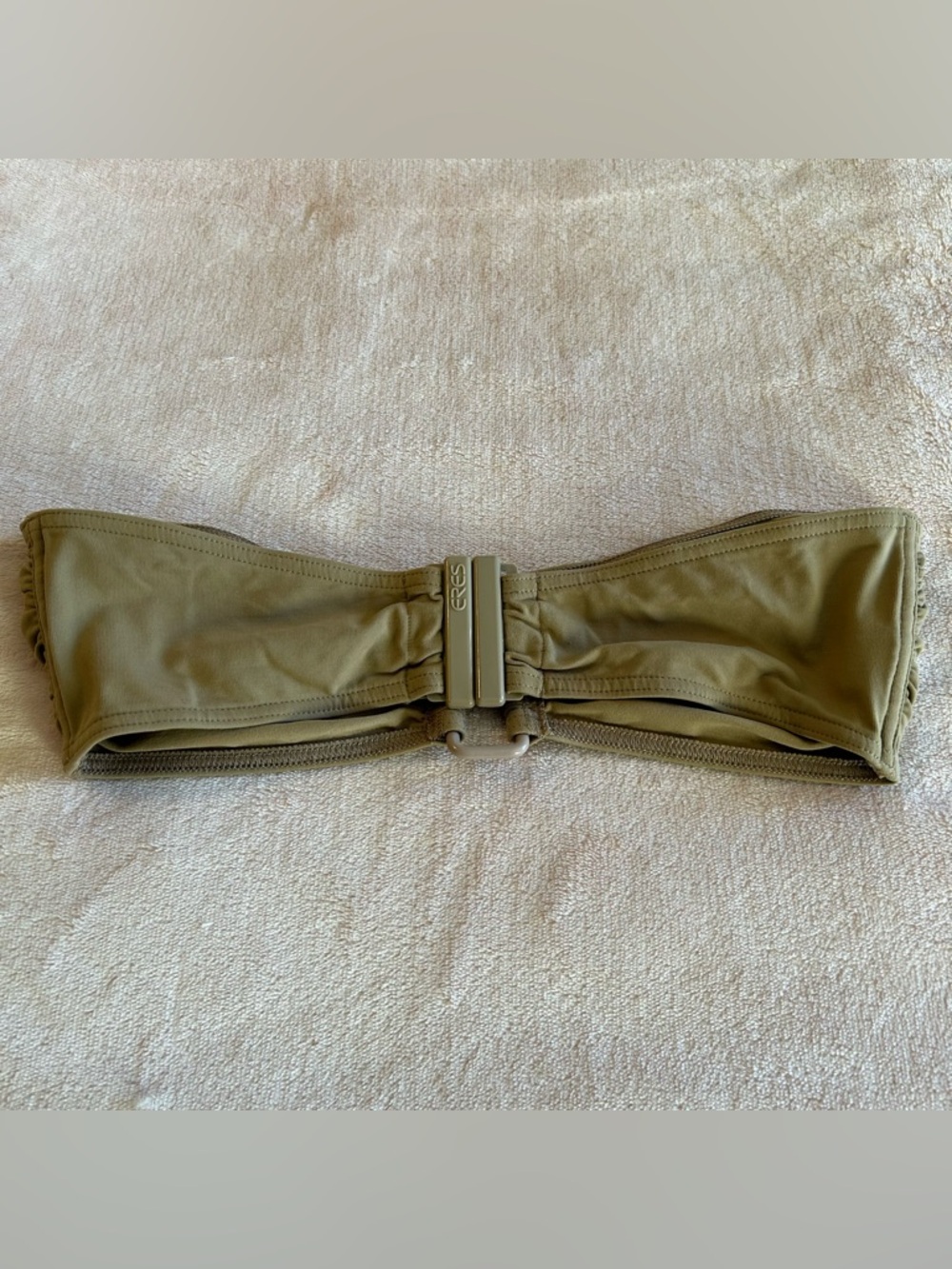 Eres tan bandeau ruched bikini top size S - Picture 3 of 9